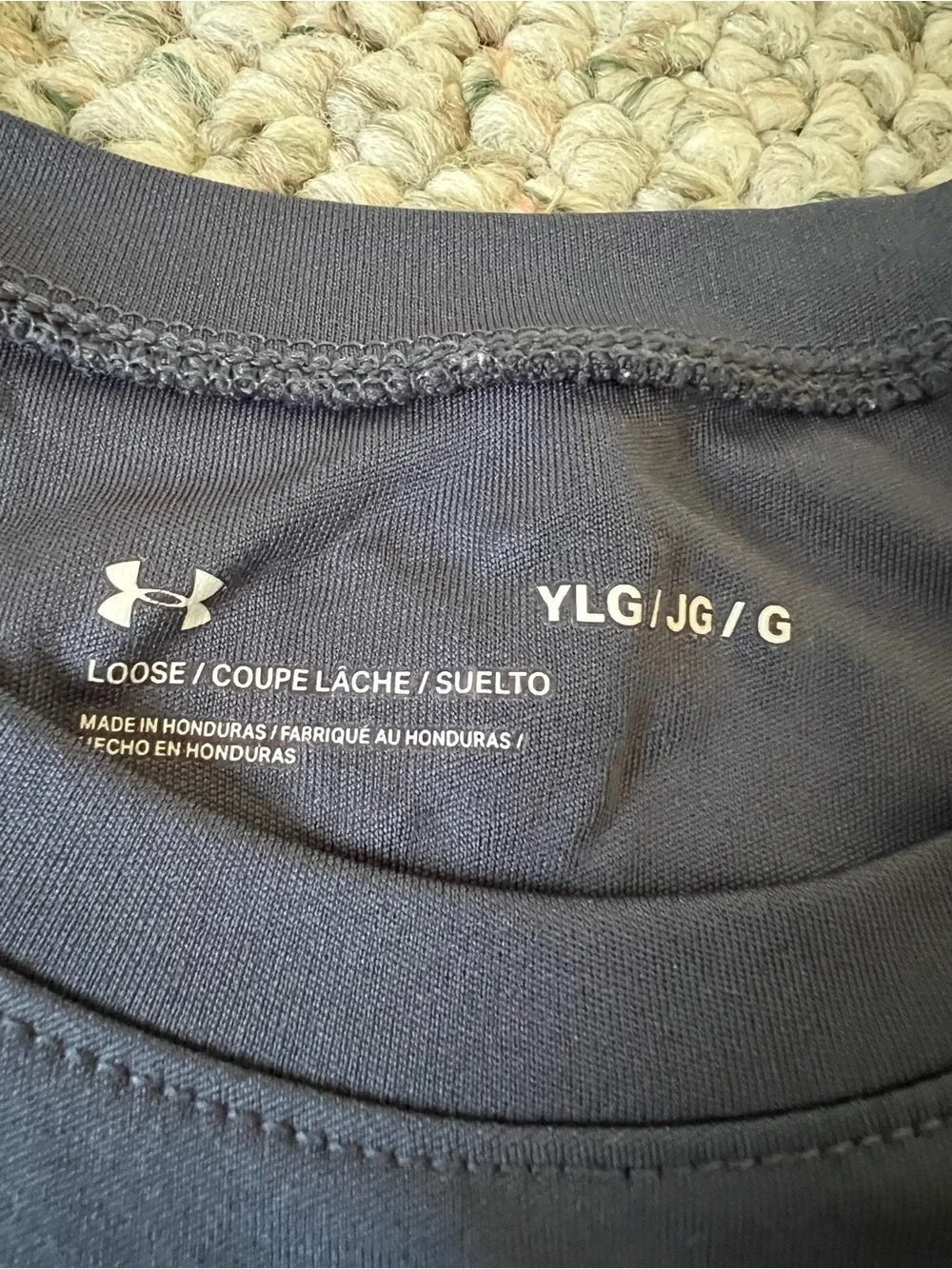 Under Armour boys Logo Performance Tee